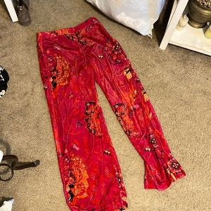 Odd Molly, swede, pink pants, bell bottoms, designs, worn once